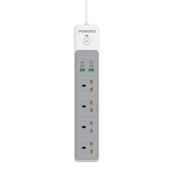 چندراهی برق پرودو مدل Porodo 4AC 65W 3000W Power Strip — تصویر ۲