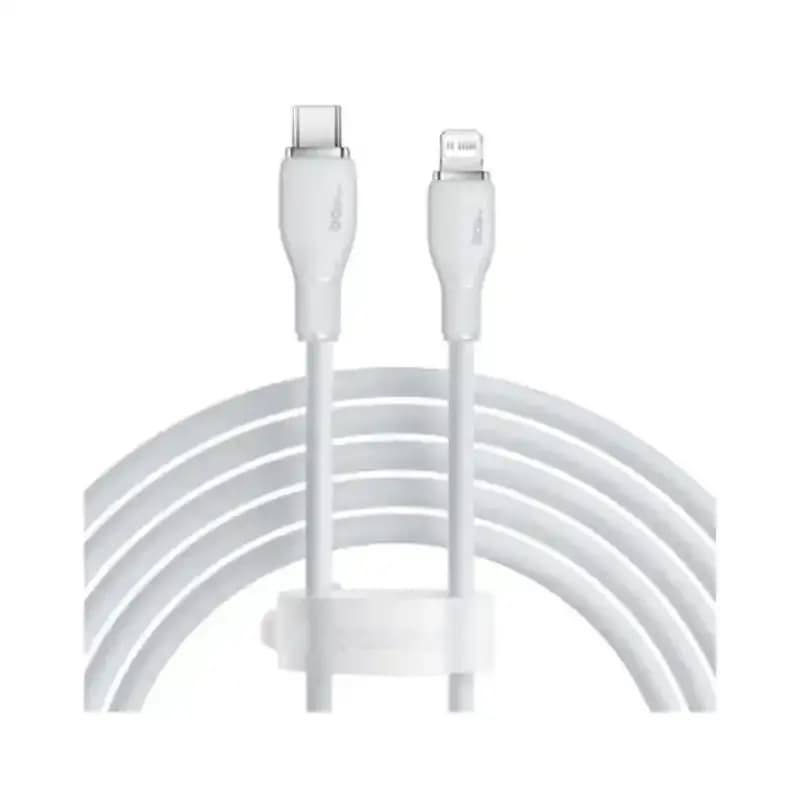 کابل شارژ و انتقال داده باسئوس مدلBaseus Pudding USB-C To IP ZIP با طول 1.2 متر 20 وات — تصویر ۳