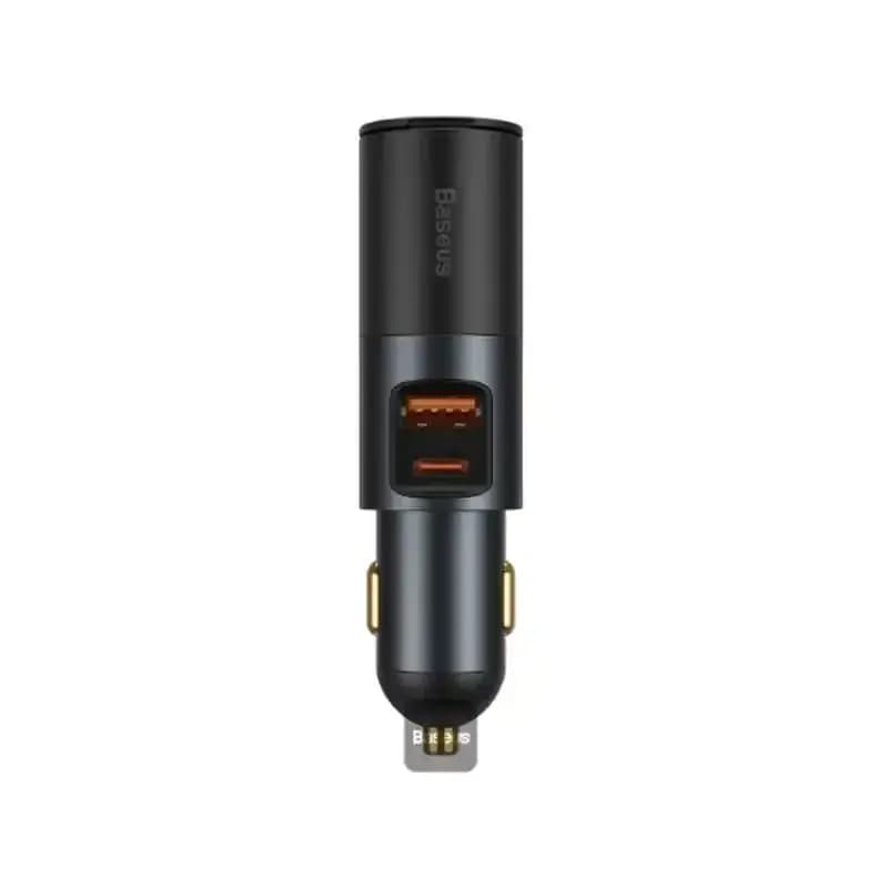 شارژر فندکی باسئوس مدل Share Together Fast Charge 2in1 U+C با توان 120 وات