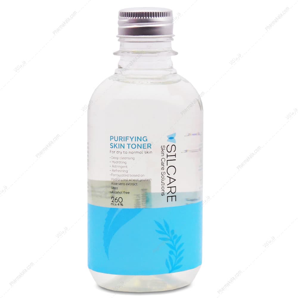 تونر پاک کننده صورت PURIFYING پوست خشک تا نرمال سیلکر 260ml