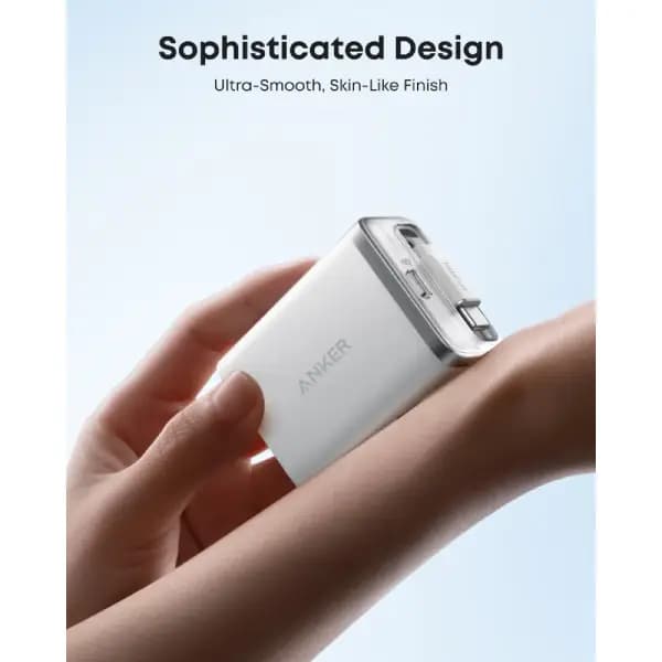شارژر دیواری 35 وات با کابل USB-C جمع‌شونده انکر مدل Anker Nano Charger A2658 — تصویر ۵