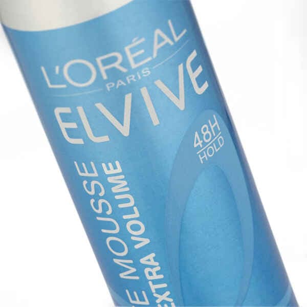 موس مو حالت دهنده و حجم دهنده لورال LOREAL سری الوایو Elvive مدل اکسترا والیوم Extra Volume حجم 200 میل اصل — تصویر ۲