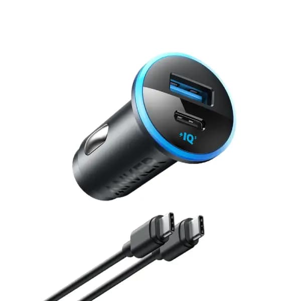 شارژر فندکی 52.5 وات انکر مدل Anker 323 Car Charger 52.5W