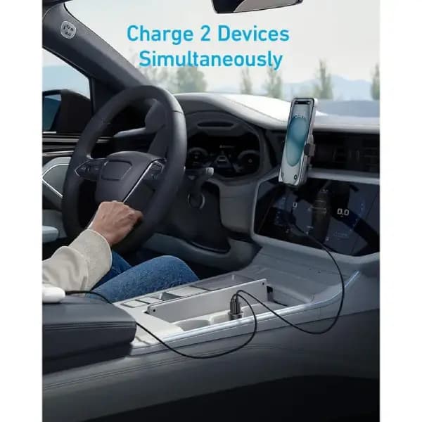 شارژر فندکی 30 وات انکر مدل Anker PowerDrive Car Charger A2741 — تصویر ۴