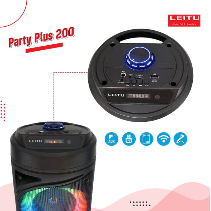 اسپیکر لیتو مدل party plus 200 — تصویر ۲
