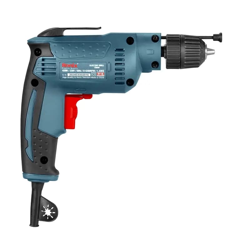 دریل برقی رونیکس مدل 2115 – 10 میلی‌متری 420 وات — تصویر ۴