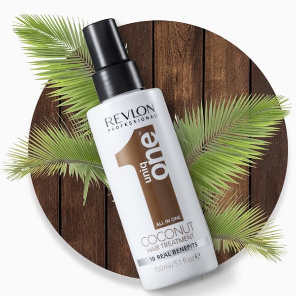 اسپری موی ۱۰ کاره یونیک وان رولون Revlon نارگیلی اصل | ۱۵۰ میل — تصویر ۵