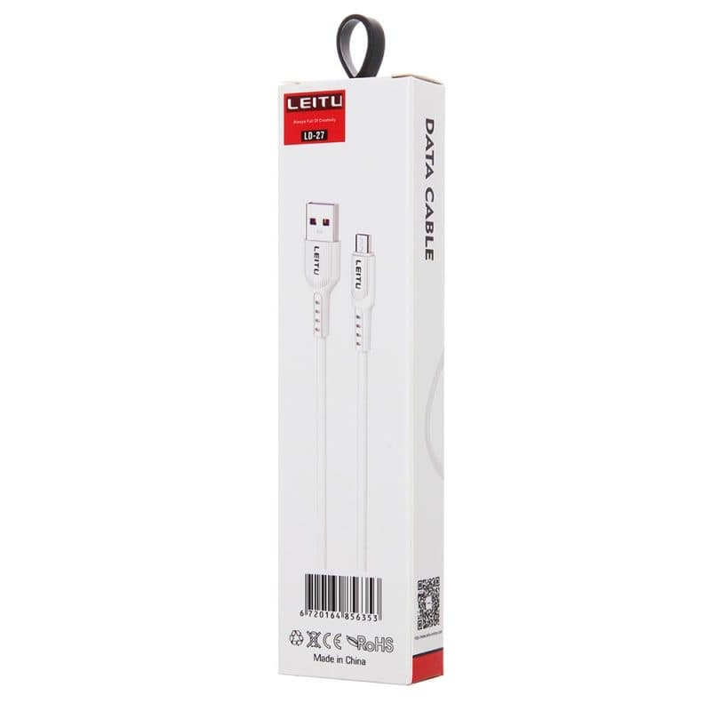 کابل شارژر USB به Micro-USB لیتو مدل LD-27 طول 1 متر — تصویر ۲
