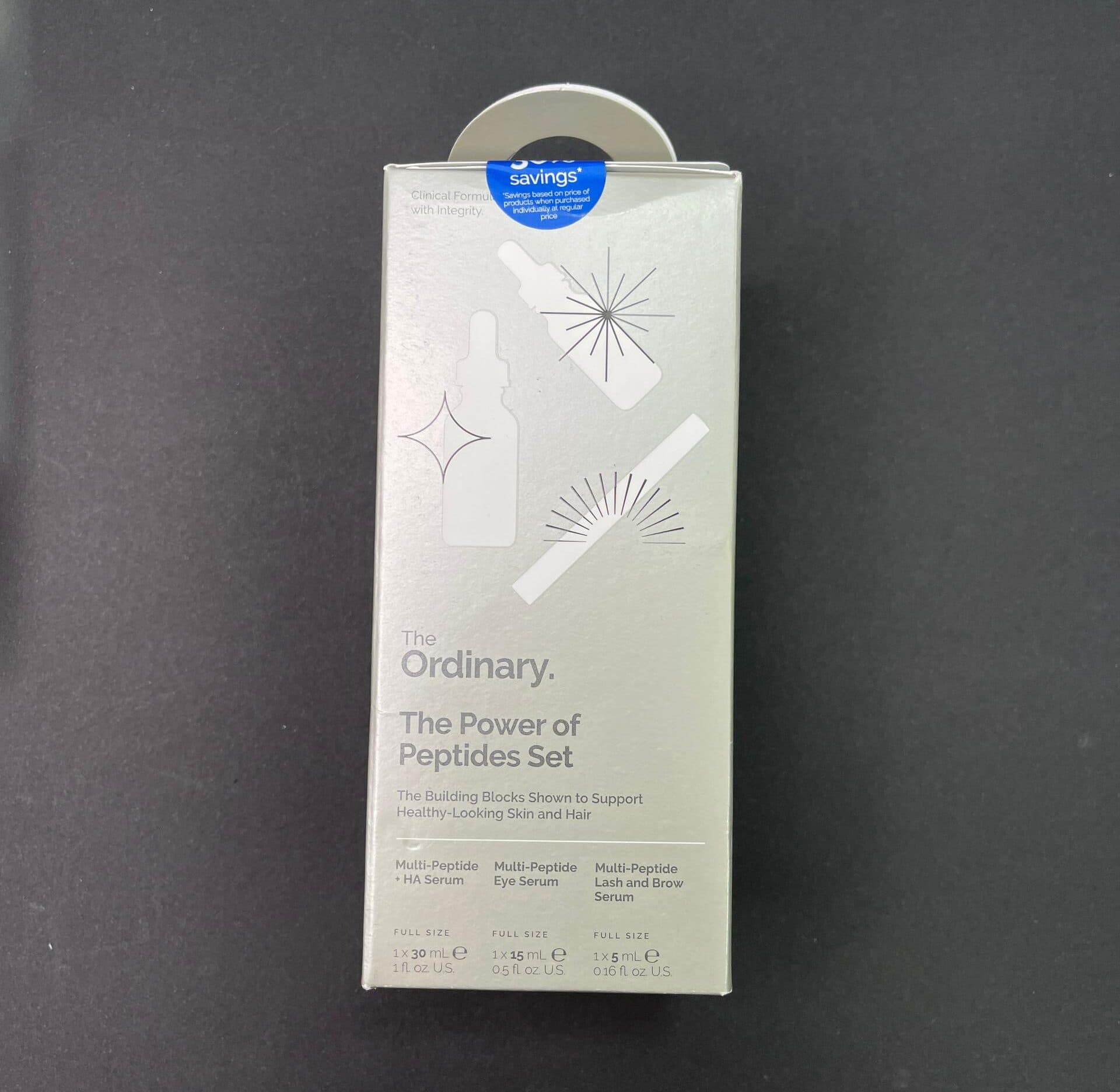 سرم اوردینری مدل multi peptide + HA serum حجم 30 میل اصل — تصویر ۲