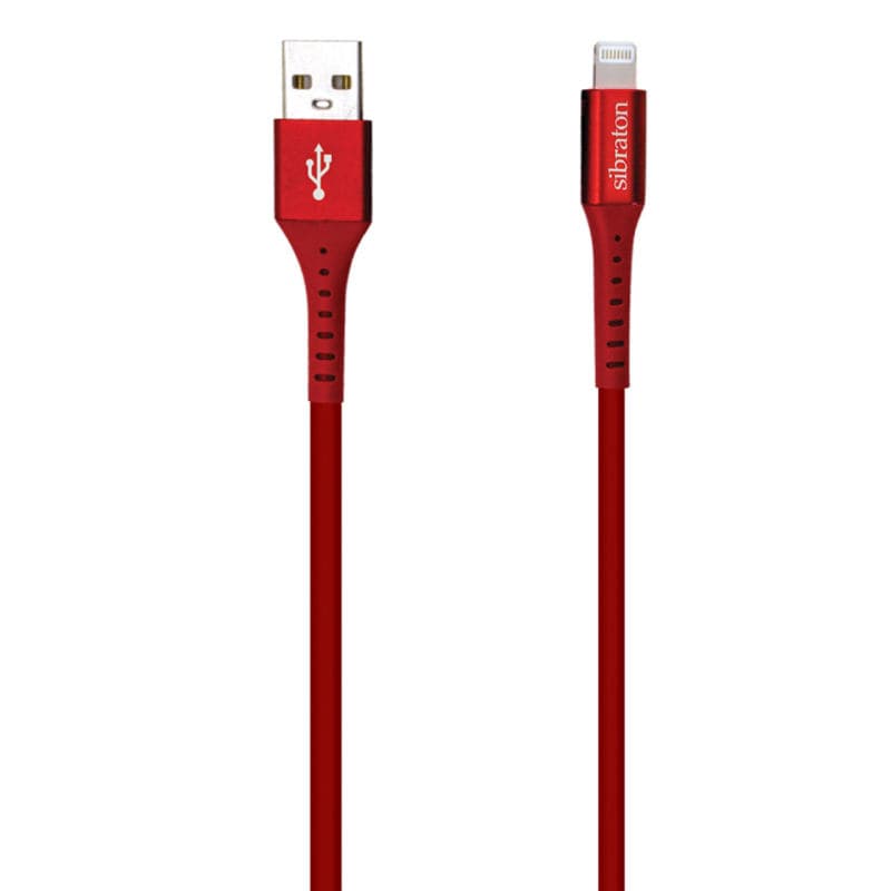 کابل شارژر USB به لایتنینگ سیبراتون مدل S225 i طول 1.25 متر — تصویر ۲