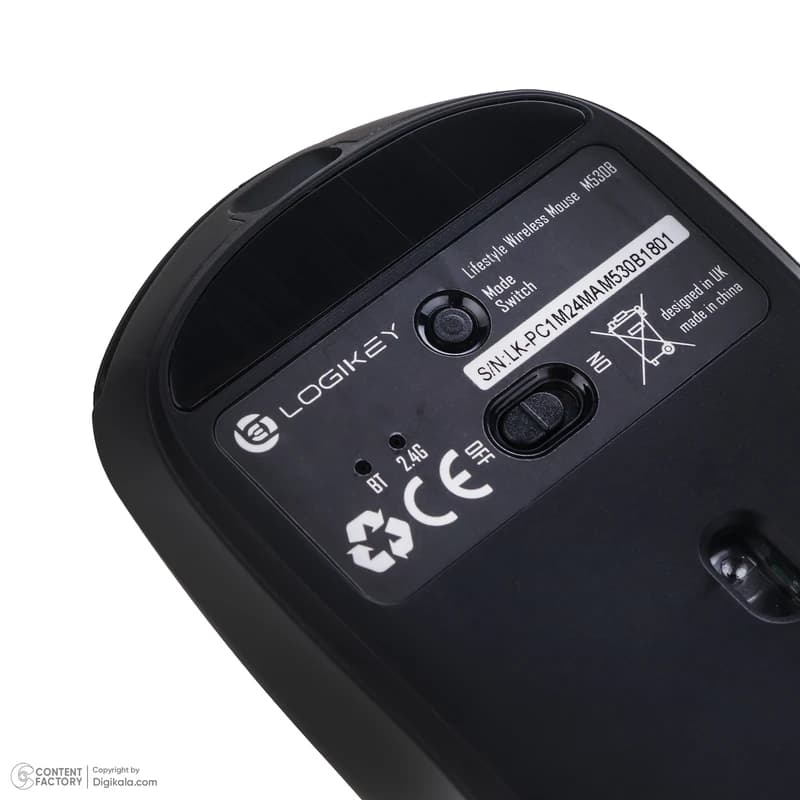 ماوس گیمینگ بی‌ سیم لاجی کی مدل Logikey M530 — تصویر ۴