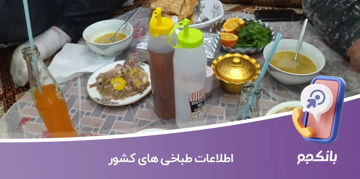 اطلاعات طباخی های کشور