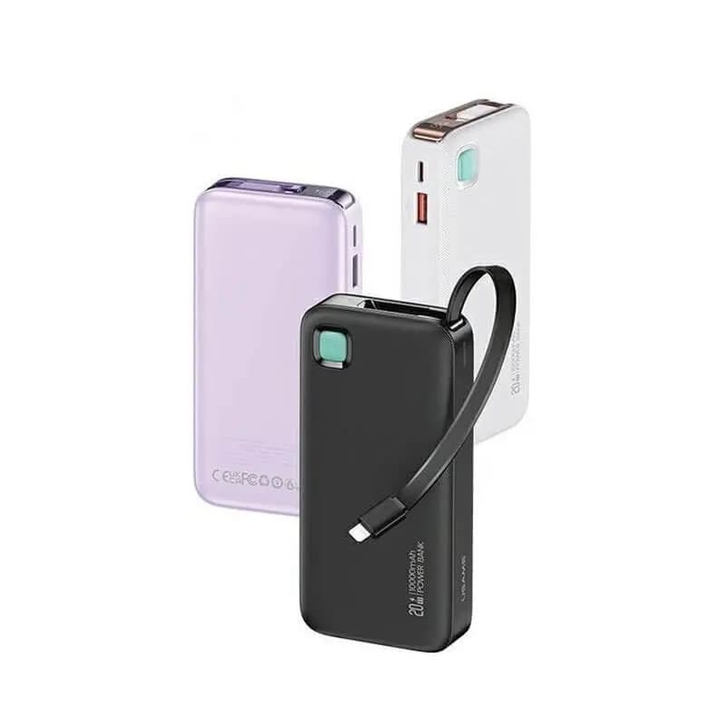 پاوربانک یوسمز مدل US-CD225 ظرفیت 10000 میلیآمپر ساعت — تصویر ۵