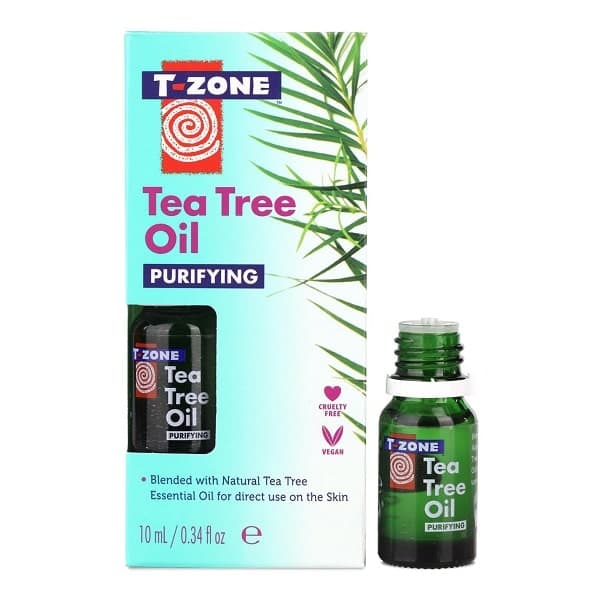 روغن درخت چای تی زون T-Zone حجم 10 میل اصل | مناسب پوست مستعد جوش و لک
