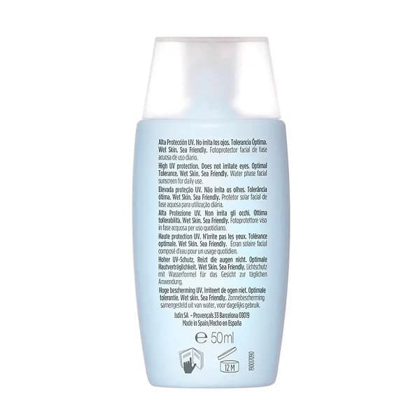 ضد آفتاب ایزدین Isdin مدل فیوژن واتر مجیک Fusion Water Magic حجم 50 میل اصل | مناسب پوست حساس و خشک — تصویر ۲
