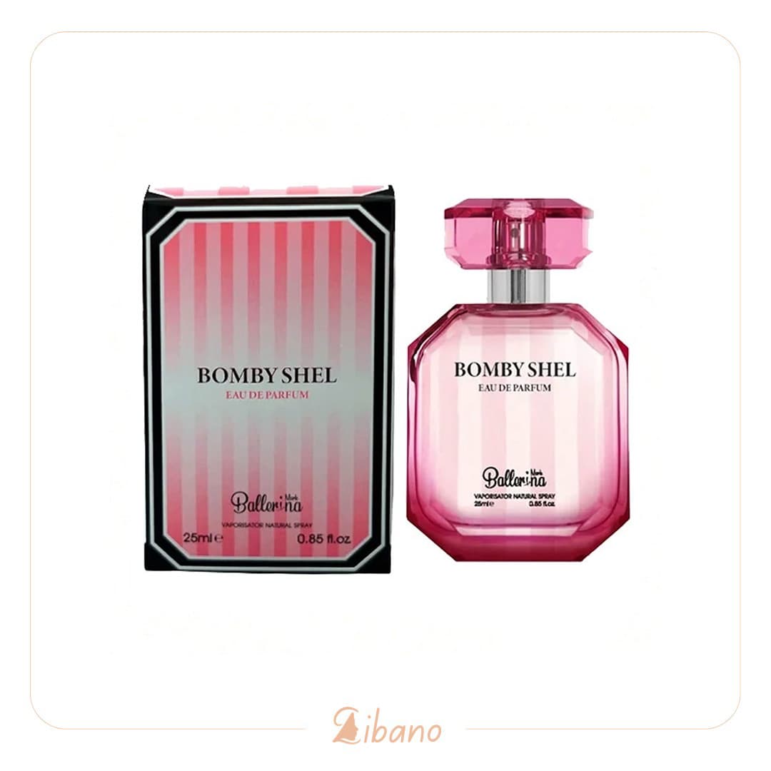 عطر جیبی زنانه بالرینا مدل Bombyshel حجم 25 میلی لیتر — تصویر ۲