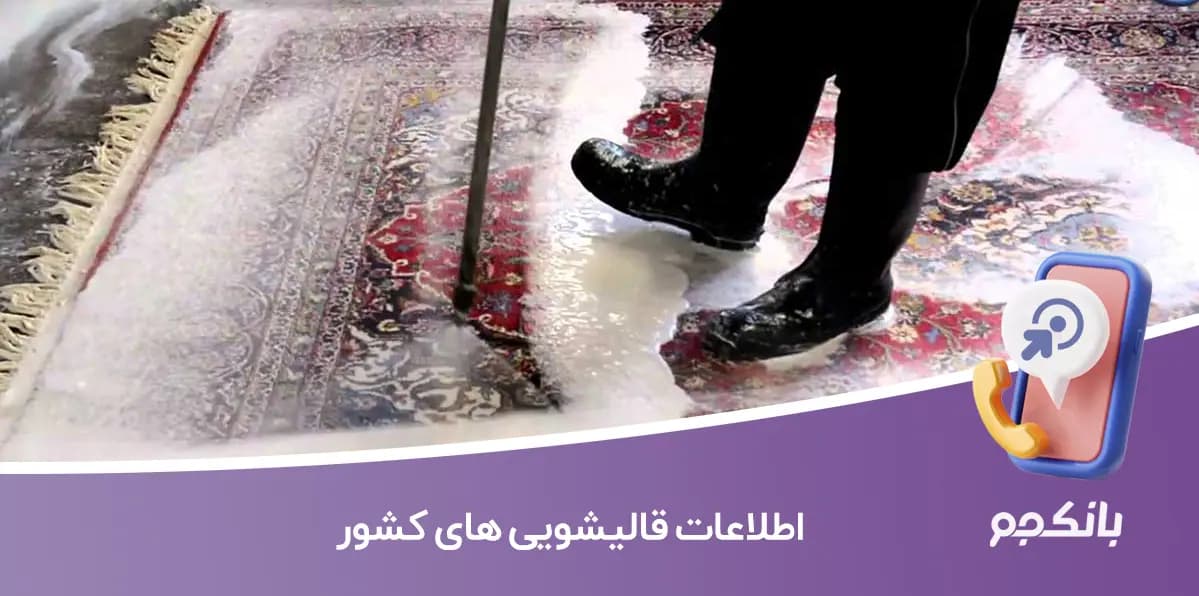 اطلاعات قالیشویی های کشور