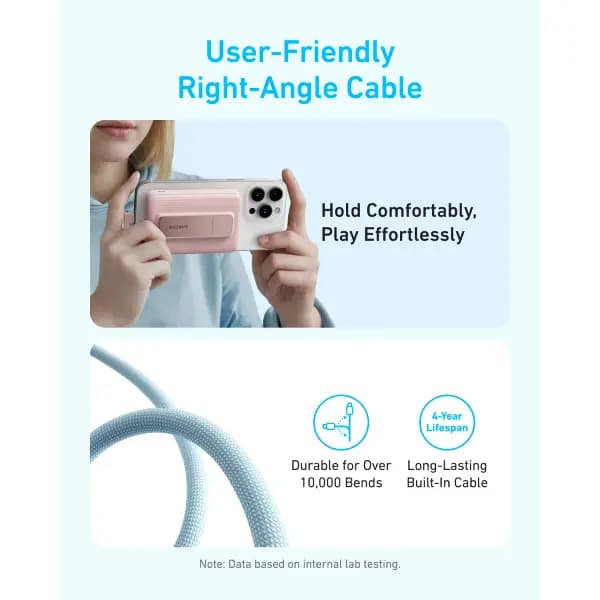 پاوربانک مگ سیف 10000 هزار 30 وات انکر مدل Anker Zolo Magnetic A1685 — تصویر ۶