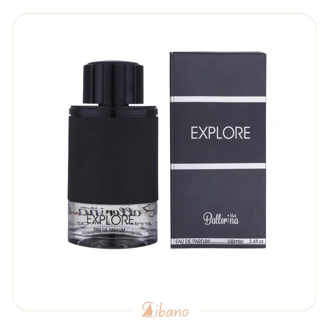 عطر جیبی مردانه بالرینا مدل اکسپلور حجم 30 میلی لیتر — تصویر ۲