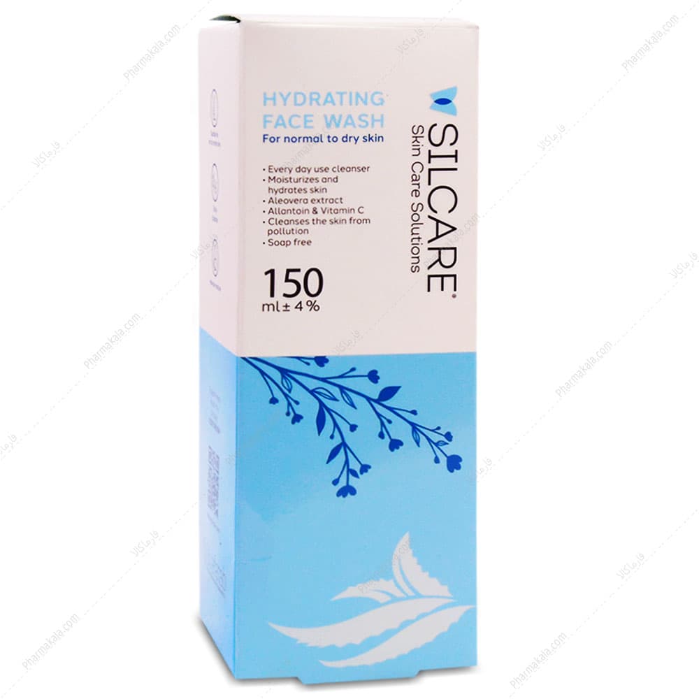 ژل شستشوی و آبرسان صورت HYDRATING خشک تا نرمال سیلکر 150ml