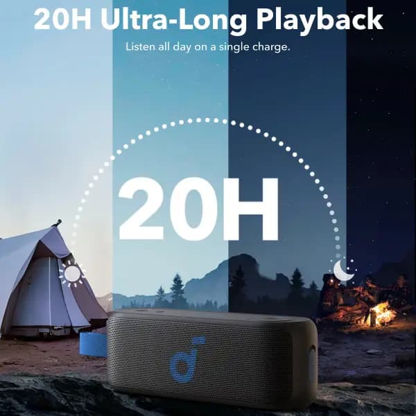 اسپیکر قابل حمل انکر مدل Anker Soundcore Select 3 — تصویر ۵