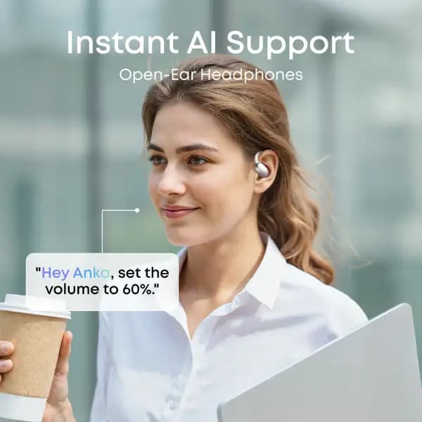 هندزفری بلوتوث انکر مدل Anker Soundcore AeroFit 2 AI Assistant — تصویر ۴