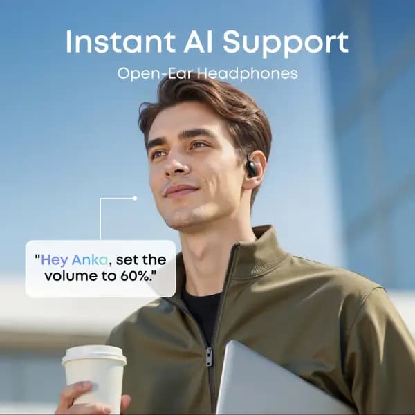 هندزفری بلوتوث انکر مدل Anker Soundcore AeroFit 2 AI Assistant — تصویر ۶