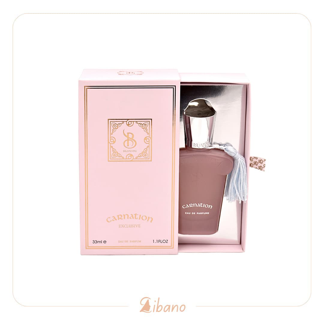 عطر جیبی برندینی مدل Carnation حجم 33 میلی لیتر — تصویر ۲