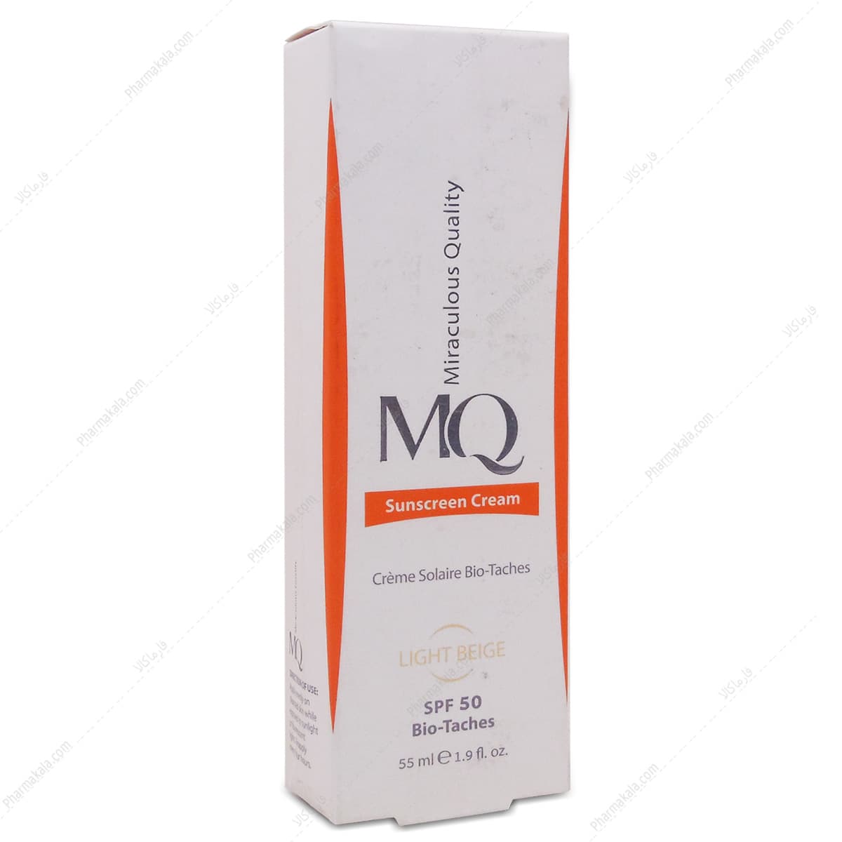 کرم ضد آفتاب SPF50 بایوتاچ بژ روشن ام کیو 55ml