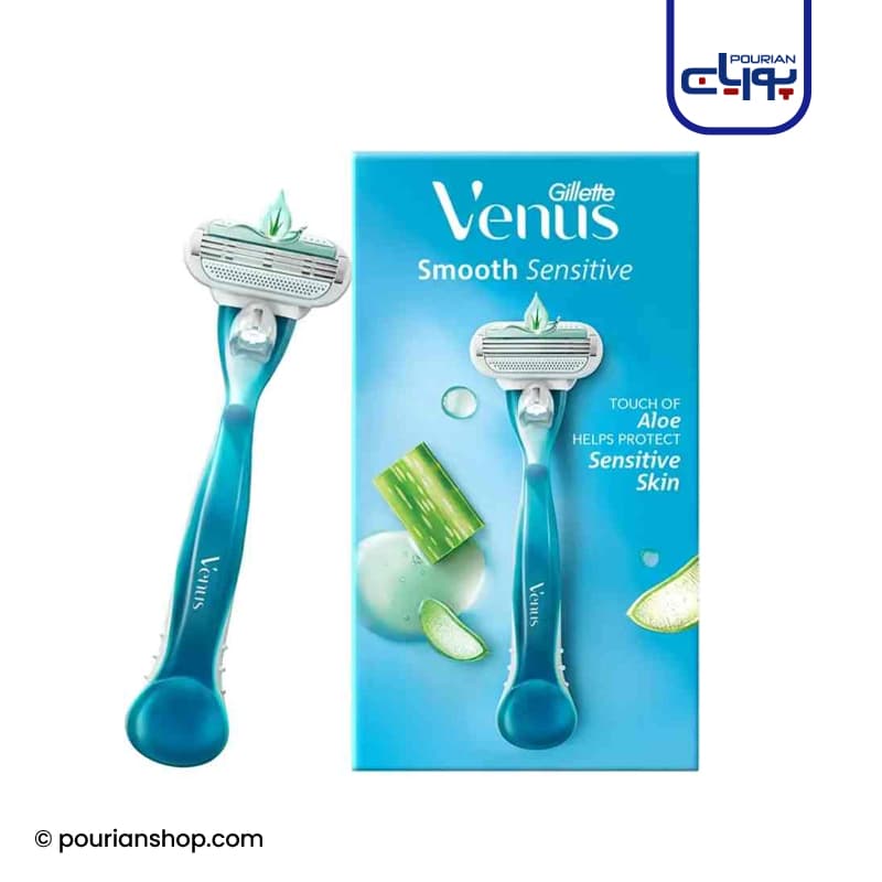خودتراش ونوس Smooth Sensitive ژیلت — تصویر ۲