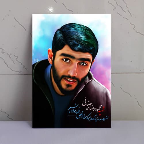 قاب شاسی شهید محمودرضا بیضایی