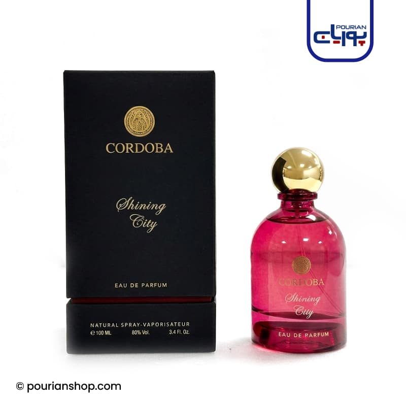 عطر ادکلن کوردوبا شاینینگ سیتی زنانه ادوپرفیوم — تصویر ۲