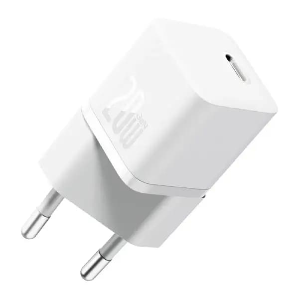 شارژر دیواری ۲۰ وات بیسوس مدل Baseus GaN5S Fast Charger USB-C — تصویر ۲