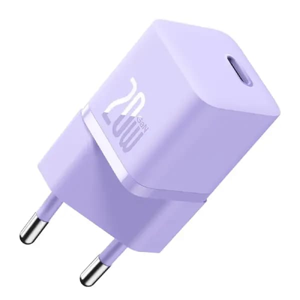 شارژر دیواری ۲۰ وات بیسوس مدل Baseus GaN5S Fast Charger USB-C — تصویر ۳