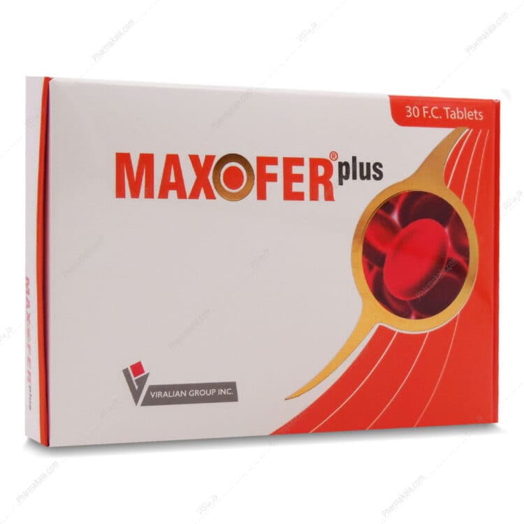 قرص روکشدار مکسوفر پلاس (رفع کم خونی) ویرالیان گروه 30 عددی