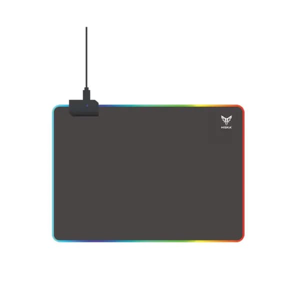 ماوس پد گیمینگ RGB سطح Micro-Texture و Type-C هیسکا مدل Hiska HR-61