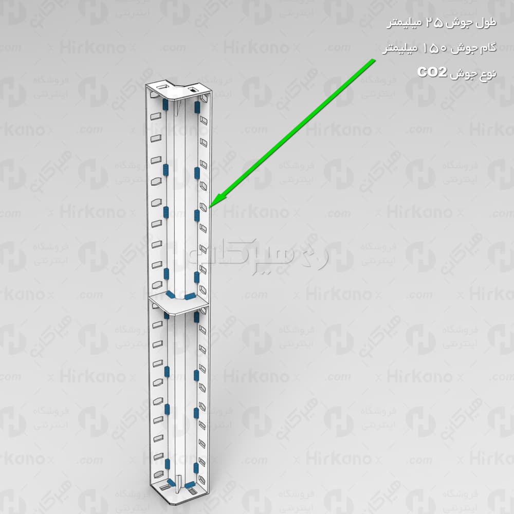 قالب کنج بیرونی 5 × 5 × 100 — تصویر ۳