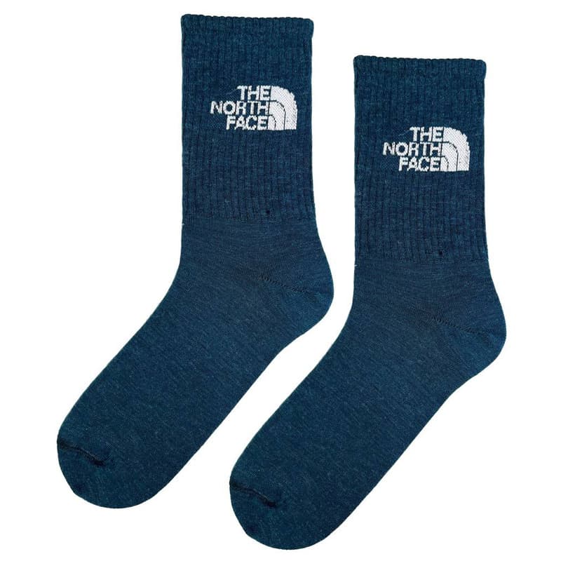 جوراب ساقدار طرح the north face رنگ سبز یشمی کد PH1114.8