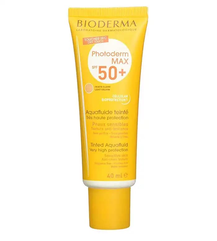 ضد آفتاب رنگی فتودرم بایودرما SPF 50 مناسب پوست چرب و مختلط