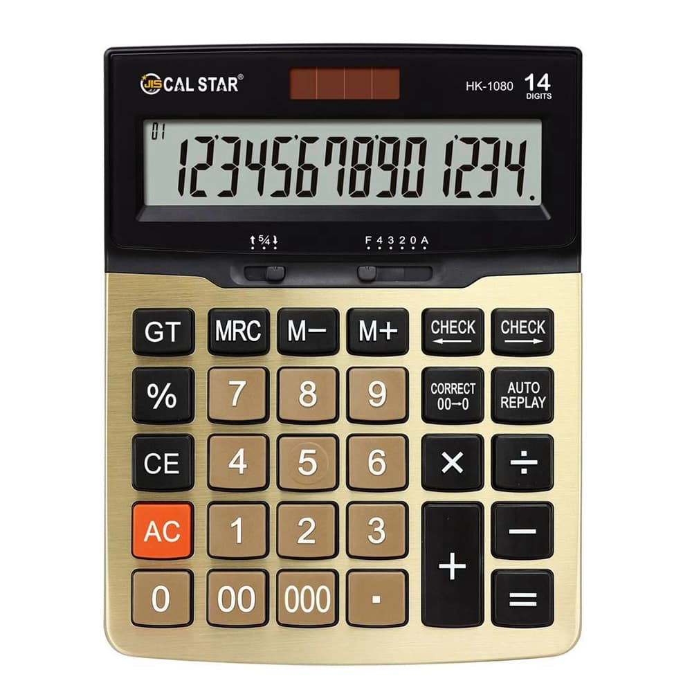 ماشین حساب کال استار CAL STAR مدل HK-1080 — تصویر ۴