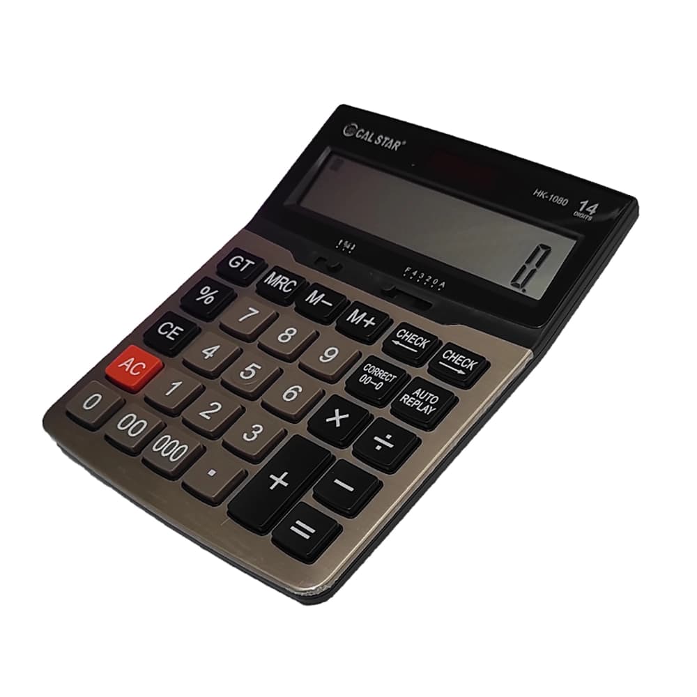 ماشین حساب کال استار CAL STAR مدل HK-1080 — تصویر ۳