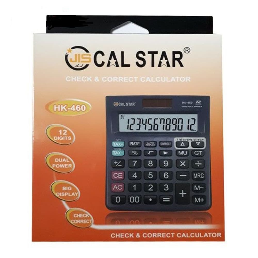 ماشین حساب کال استار CAL STAR مدل HK-460 — تصویر ۲