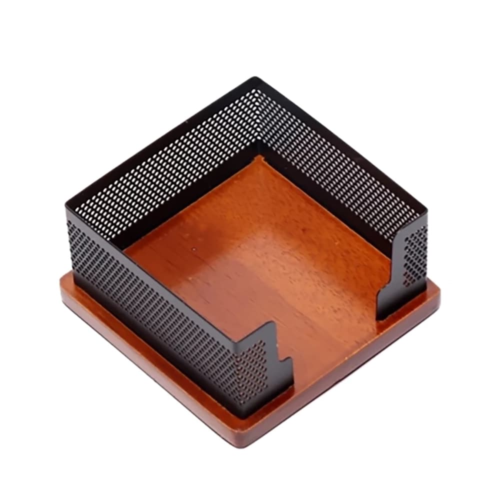 جای کاغذ یادداشت چوب و فلز جهان نما کد WW-04