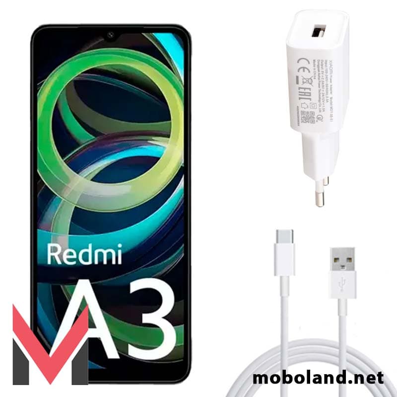 شارژر اصلی شیائومی ردمی Redmi A3 — تصویر ۲
