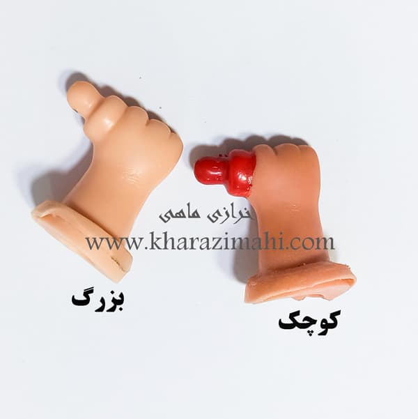 کیت خام عروسک طرح نی نی شیر خوار سیلیکونی کد 14 — تصویر ۵