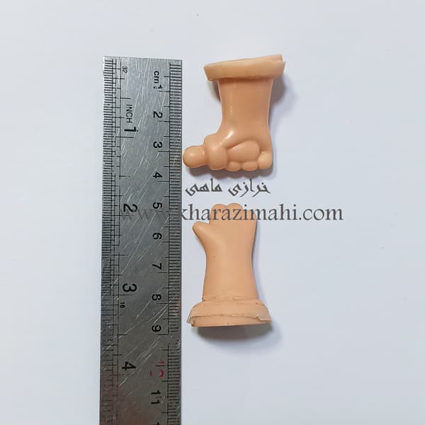 کیت خام عروسک طرح نی نی شیر خوار سیلیکونی کد 14 — تصویر ۲