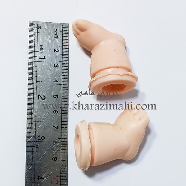 کیت خام عروسک طرح نی نی شیر خوار سیلیکونی کد 14 — تصویر ۳