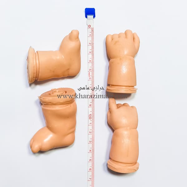 کیت خام عروسک طرح بازیگوش سلیکونی کد 11 — تصویر ۴