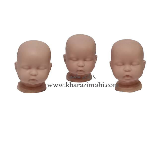 سر عروسک نی نی جاسوییچی سلیکونی کد 10