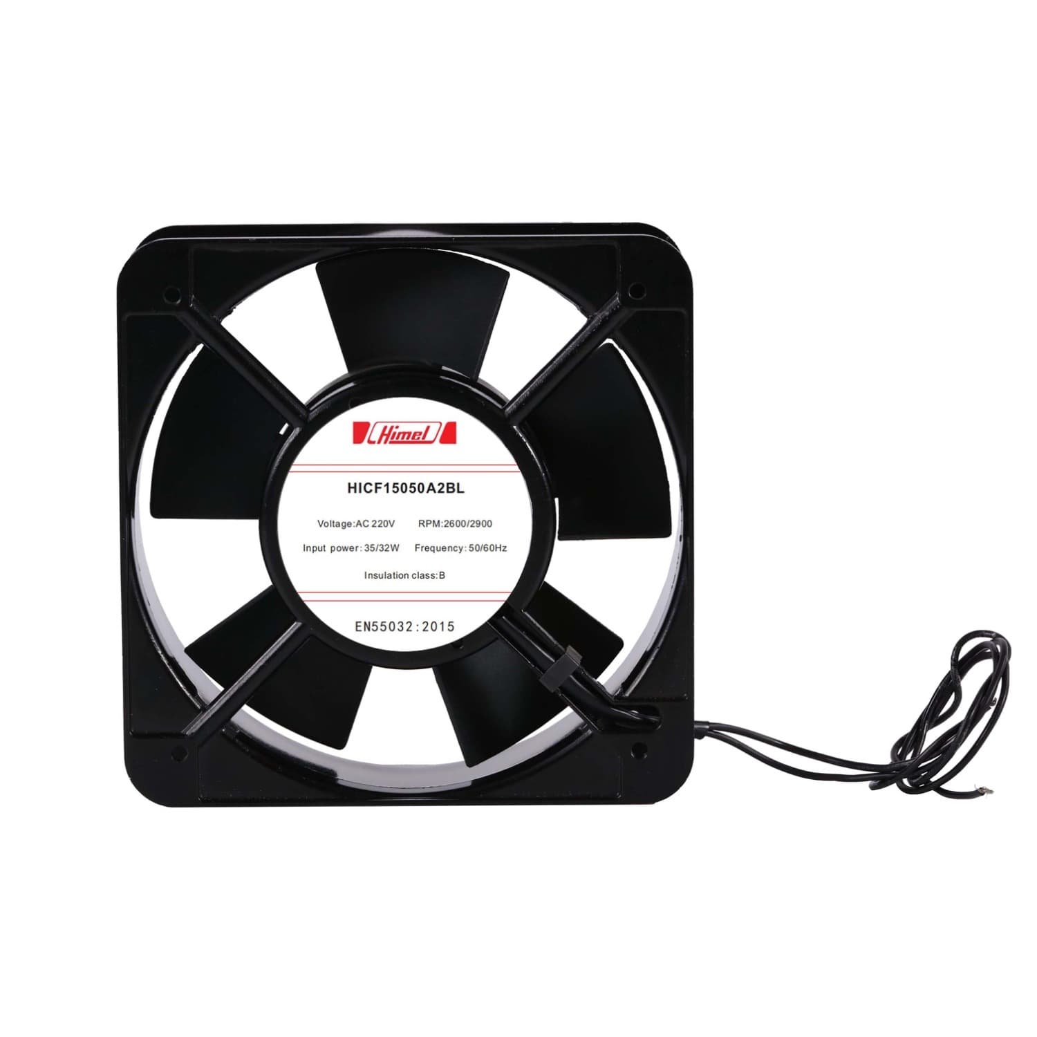 فن تابلویی هیمل 220VAC 15*15 بلبرینگی HICF15050A2BL